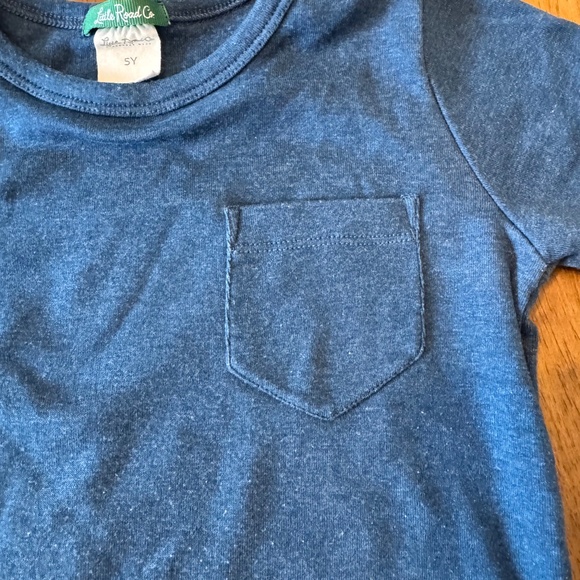 Little Road Co. Short Sleeve Pocket T-Shirt -  5Y - Picture 2 of 5